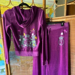 Vintage Y2K Juicy Couture Embellished Tracksuit